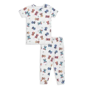 2 Piece Boys S/S Racecar Pajamas