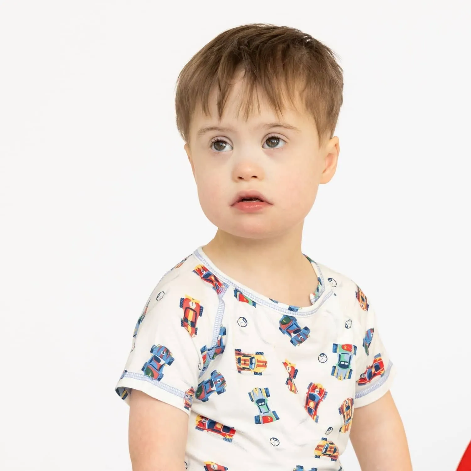2 Piece Boys S/S Racecar Pajamas