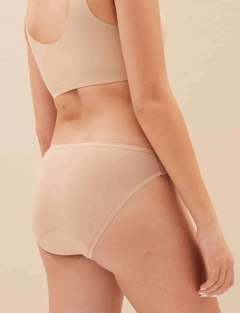 3pk Heavy Absorbency Period High Leg Knickers