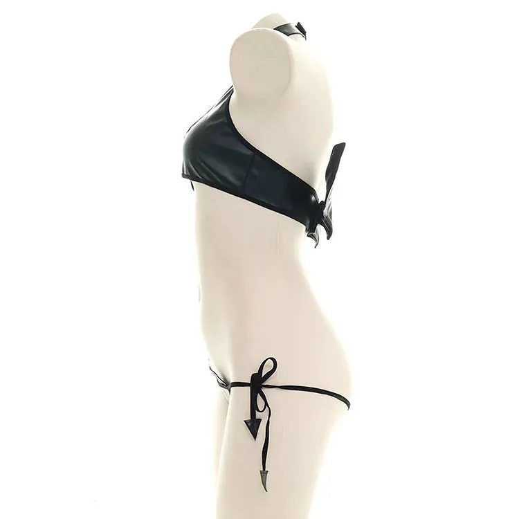 Bat Sexy Hollow Out Suit Lingerie Set