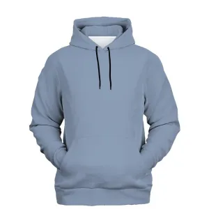 Blue Grey Hoodie | Unisex | with PLUS sizes | C30M15Y0K30