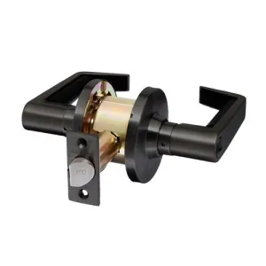 Brava Metro EL Series Privacy Lever Set 70mm Backset Matt Black