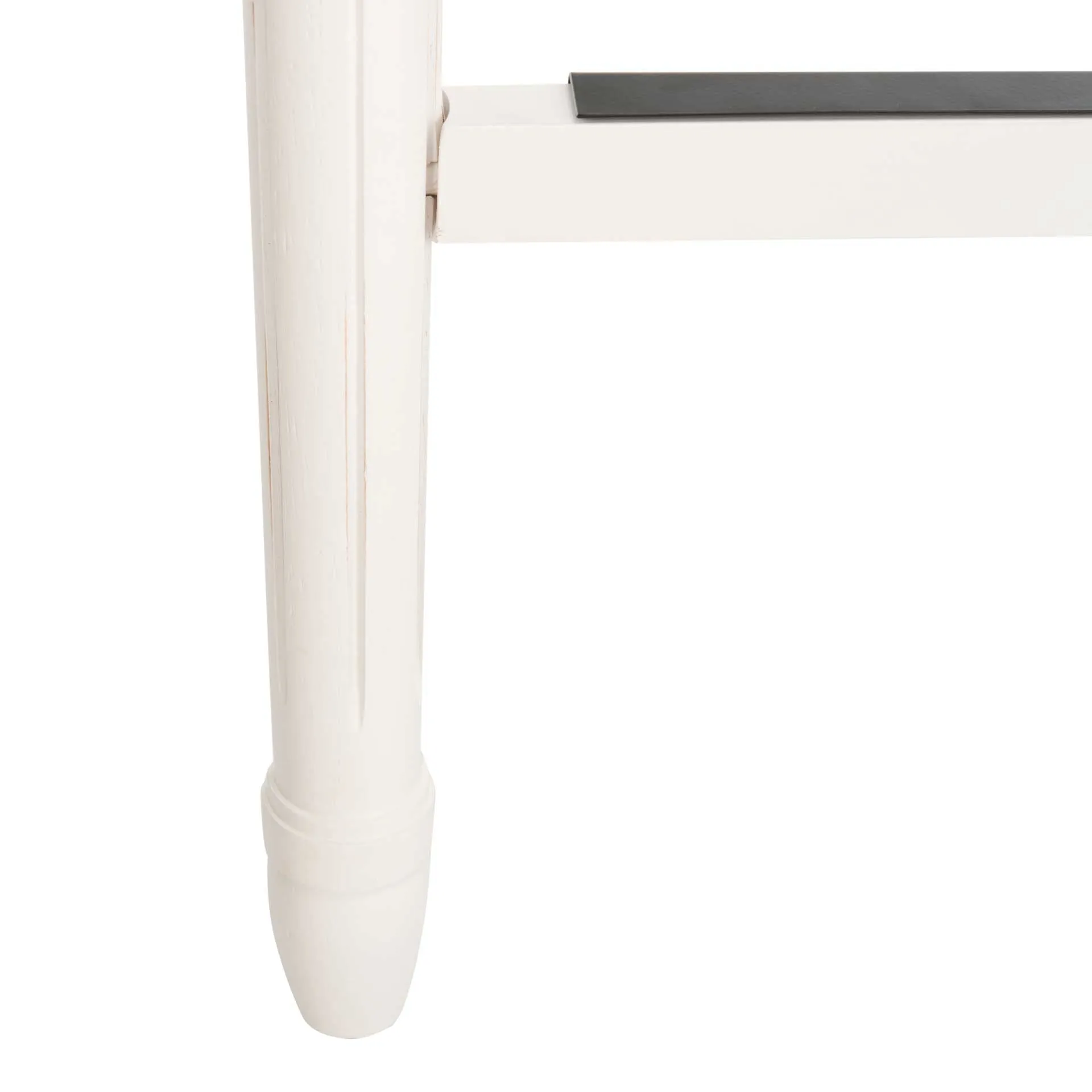 Burst Rectangle Bar Stool Light Gray/Cream/Distressed White (Set of 2)