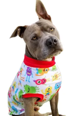 Colorful Monster Dog Pajamas