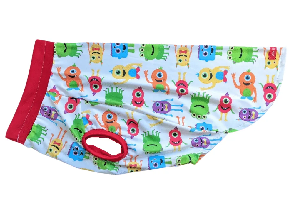 Colorful Monster Dog Pajamas