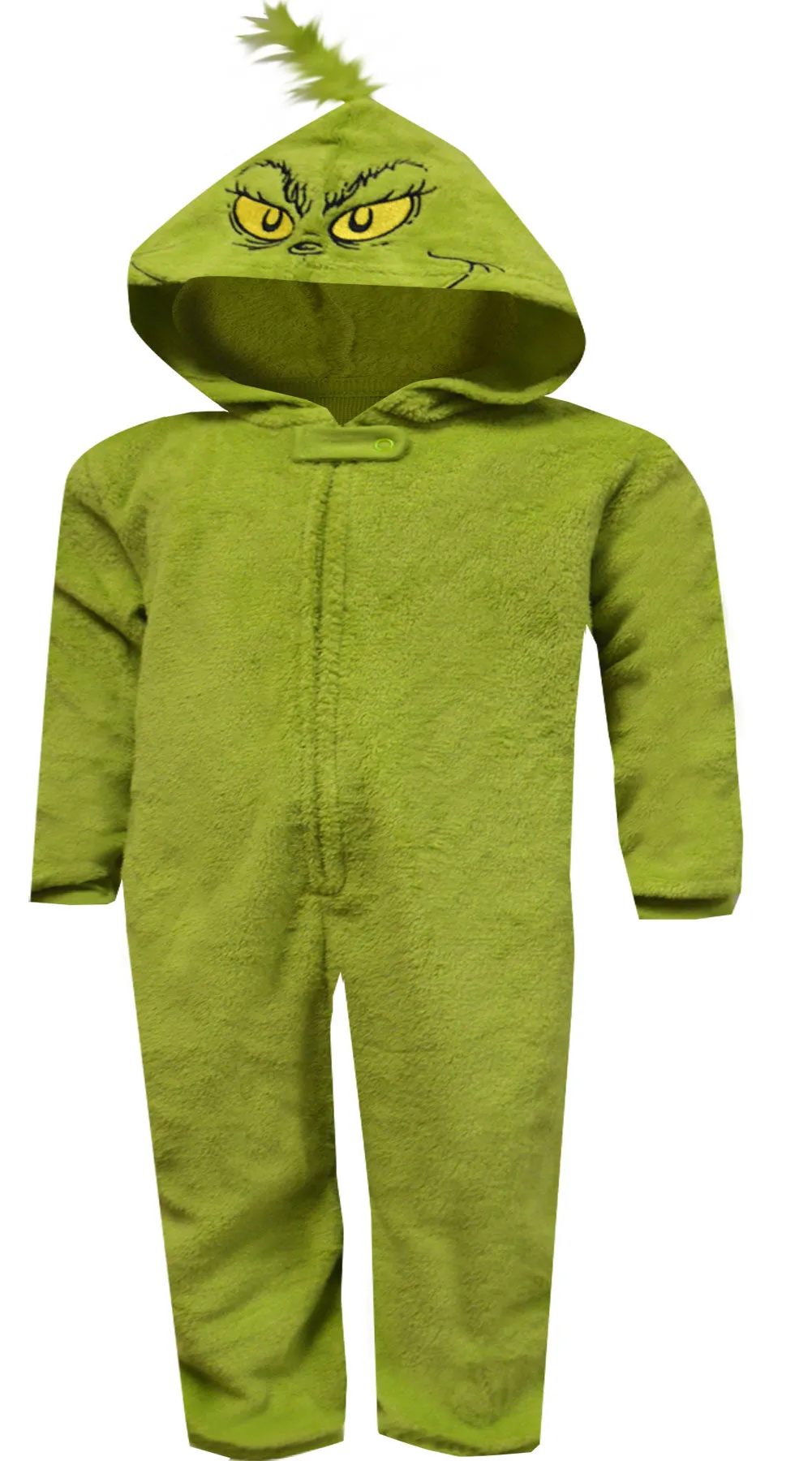 Dr. Seuss Grinch Toddler Hooded One Piece Pajamas