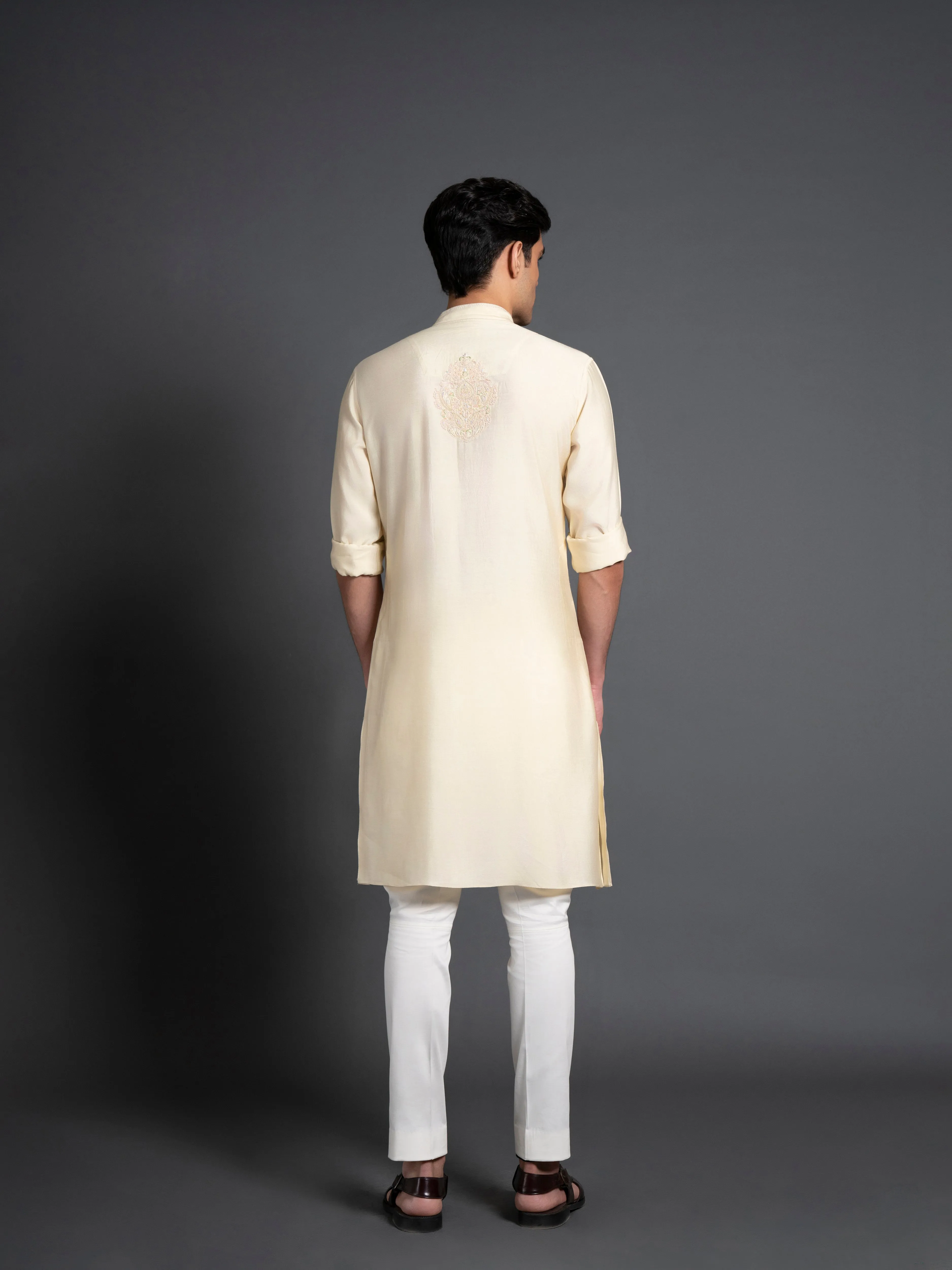 EMBROIDERED MULTICOLOUR KURTA