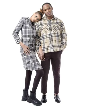 Flannel Check Overshirt
