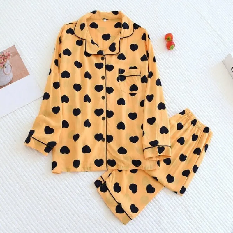 Floral Printed Home Wear Pajamas