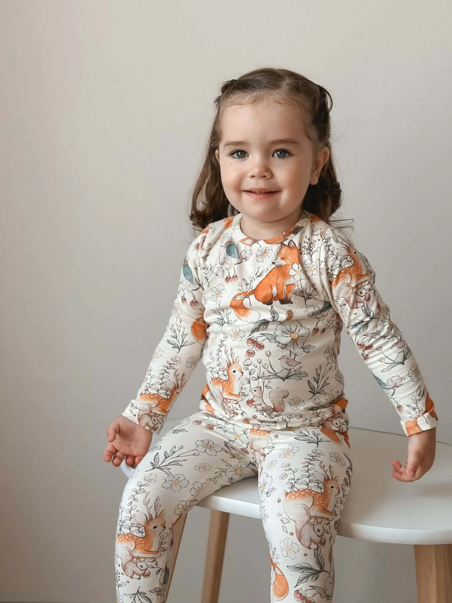 Fox n' friends Long Sleeve Pajama Set