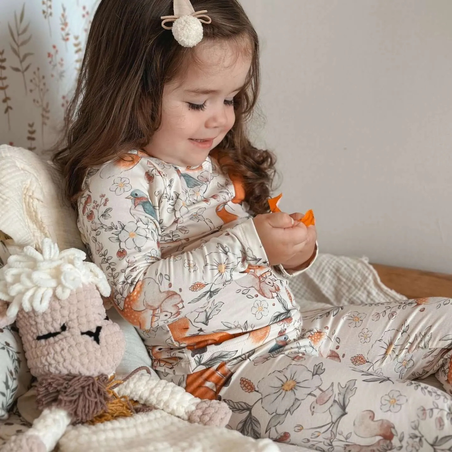 Fox n' friends Long Sleeve Pajama Set