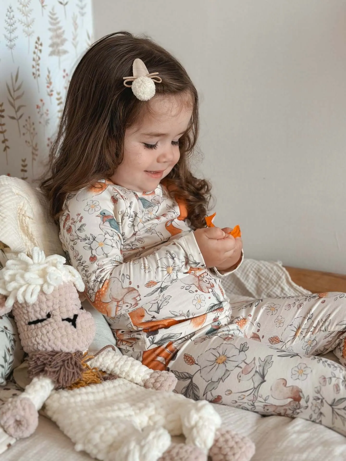 Fox n' friends Long Sleeve Pajama Set