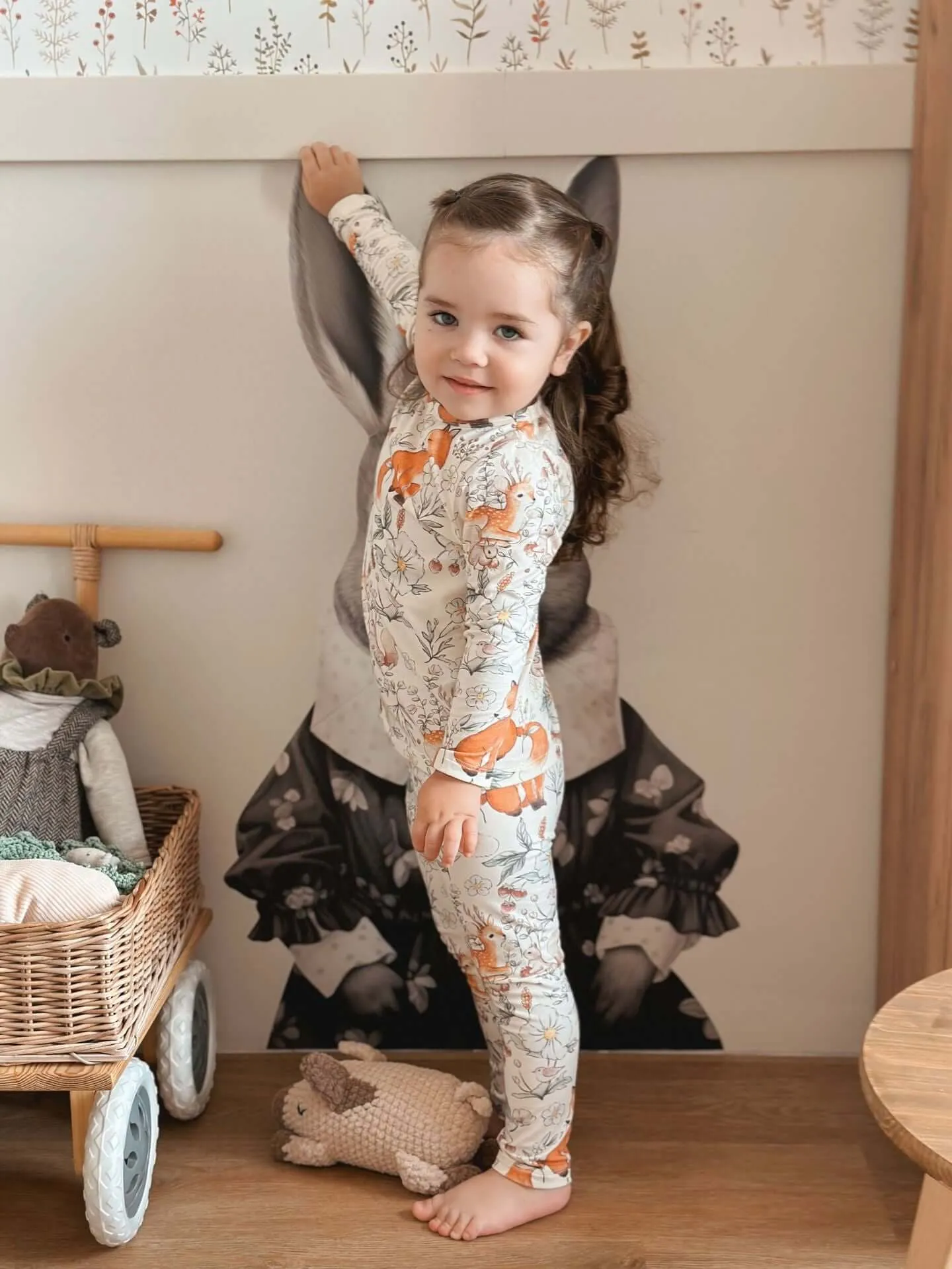 Fox n' friends Long Sleeve Pajama Set