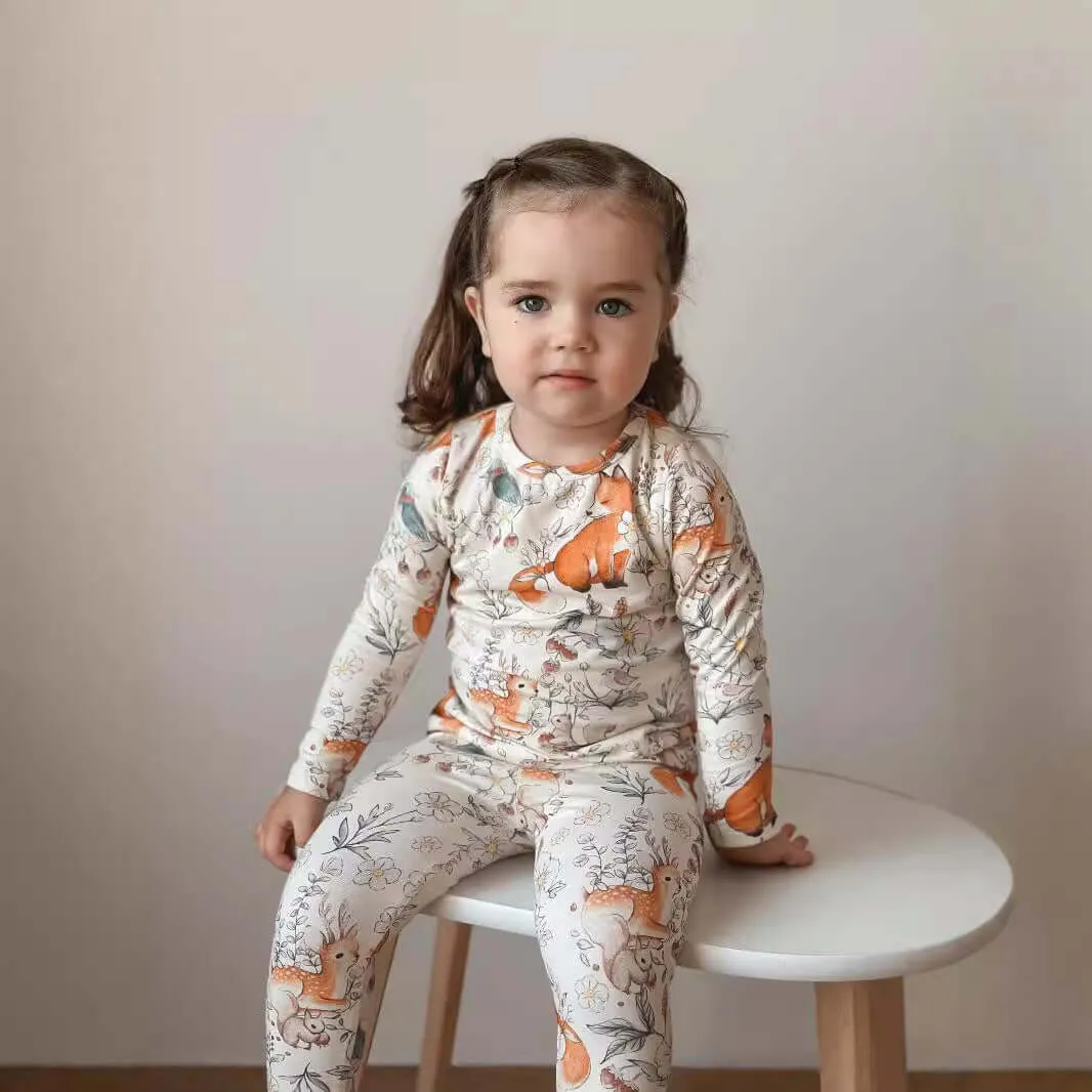 Fox n' friends Long Sleeve Pajama Set