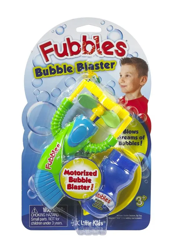 FUBBLES BUBBLE BLASTER ASSORTED STYLES