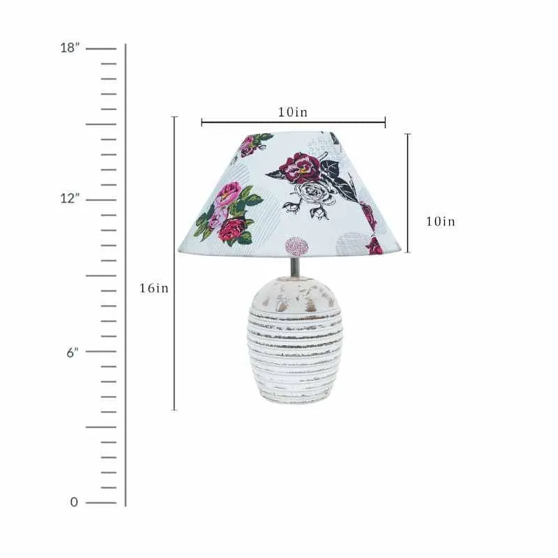 Gracie Bell White Table Lamp