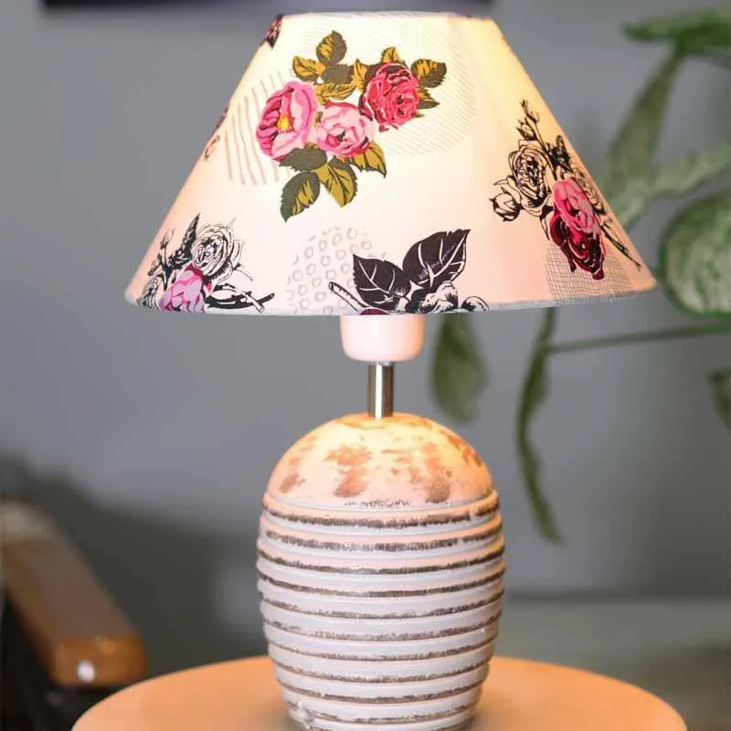 Gracie Bell White Table Lamp