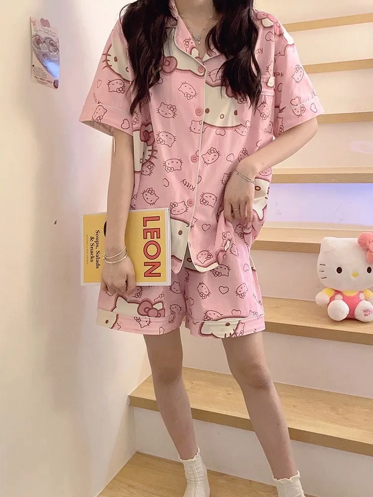 HelloKitty Pink Pajamas Set