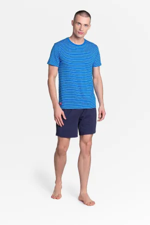 Henderson blue color t-shirt men's pajamas