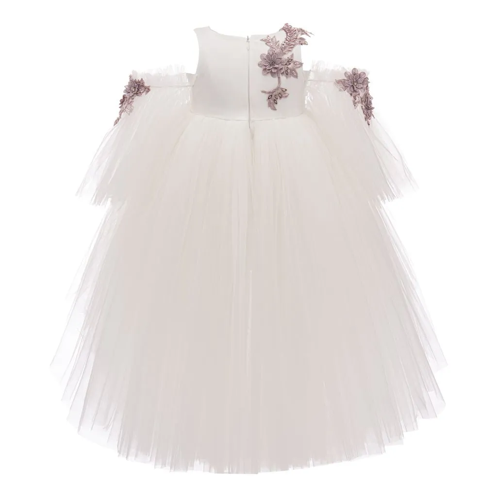 Ivory Cerro Vista Floral Dress