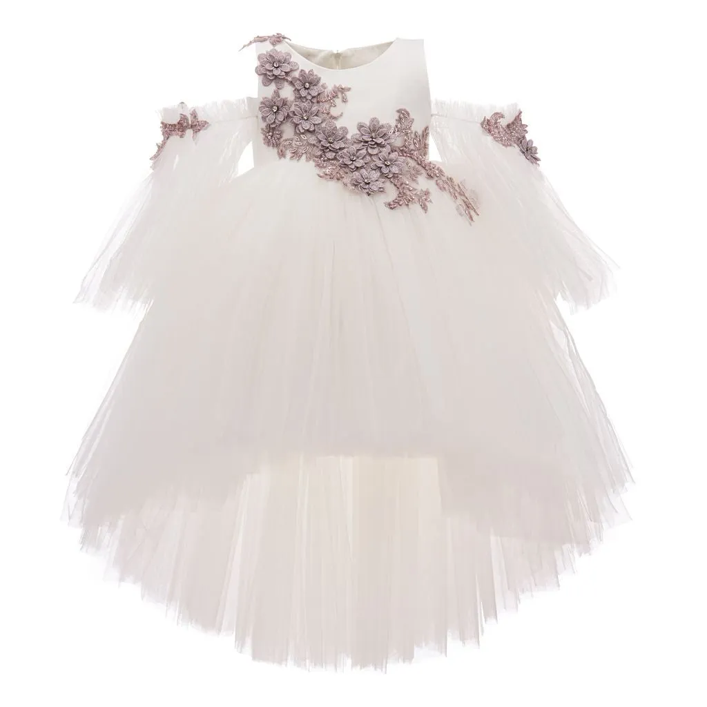Ivory Cerro Vista Floral Dress