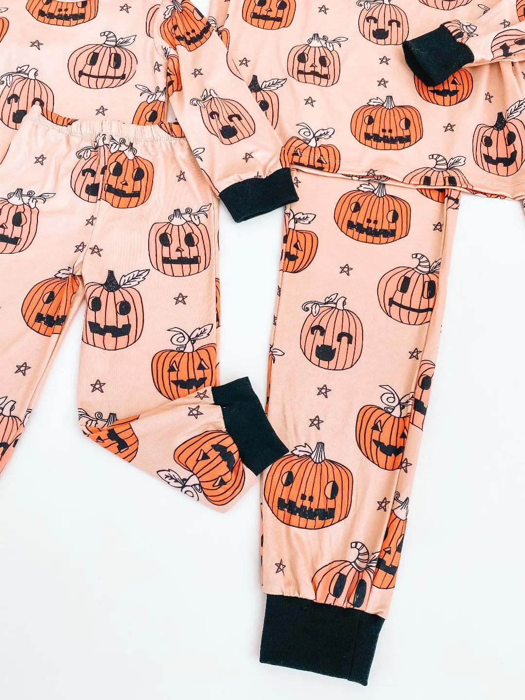 Jack-O' Lantern Matching Pajamas