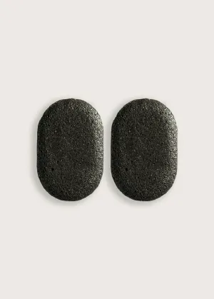 Konjac Sponge Duo · Charcoal
