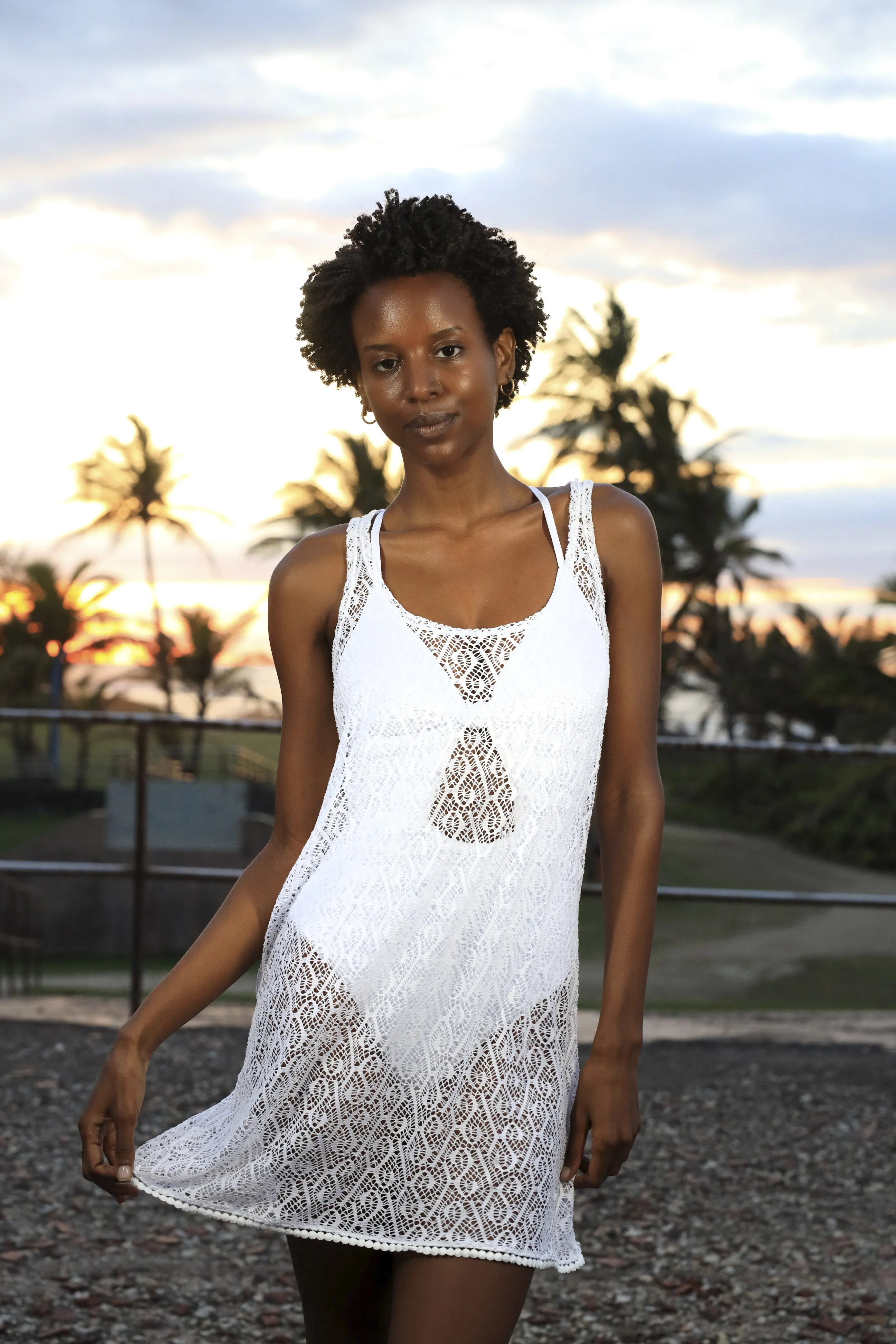 Lani Dress - Pure White