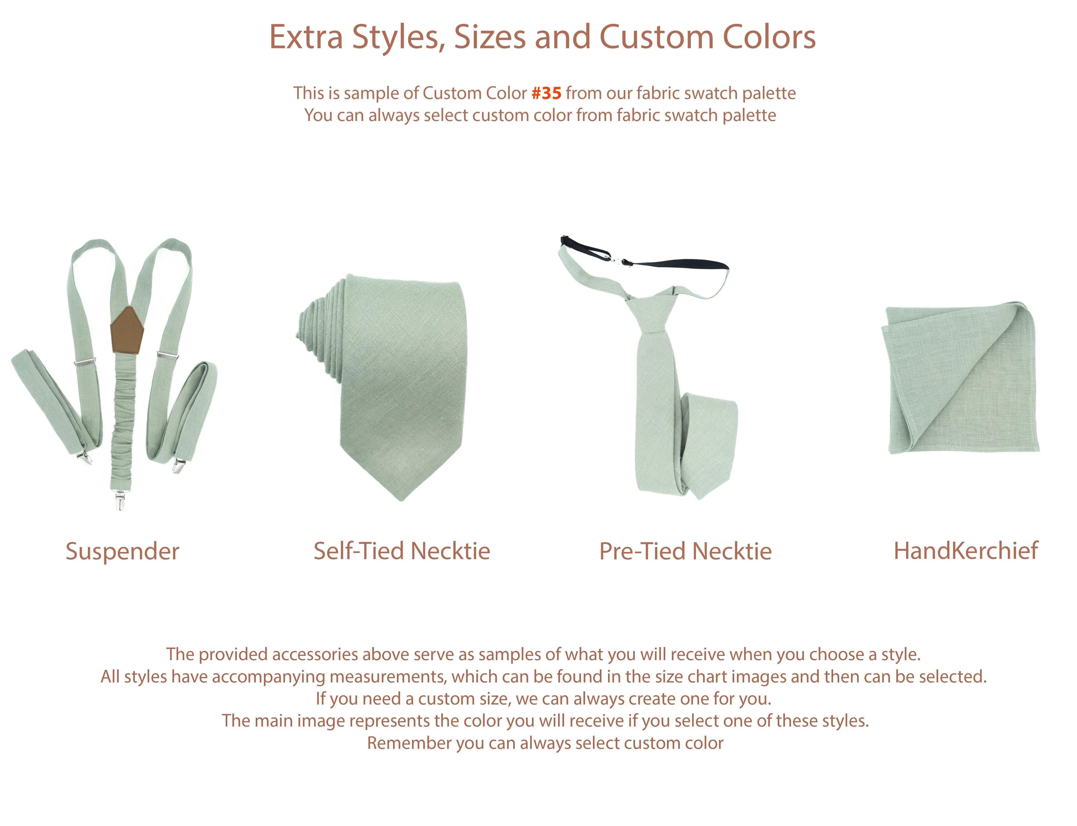 Light Gray necktie | Light Gray linen best men ties for weddings