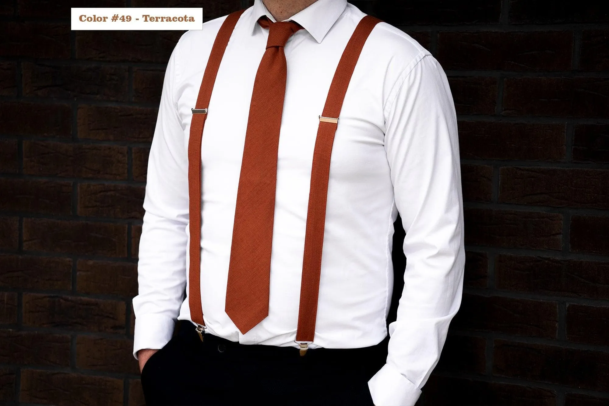 Light Gray necktie | Light Gray linen best men ties for weddings