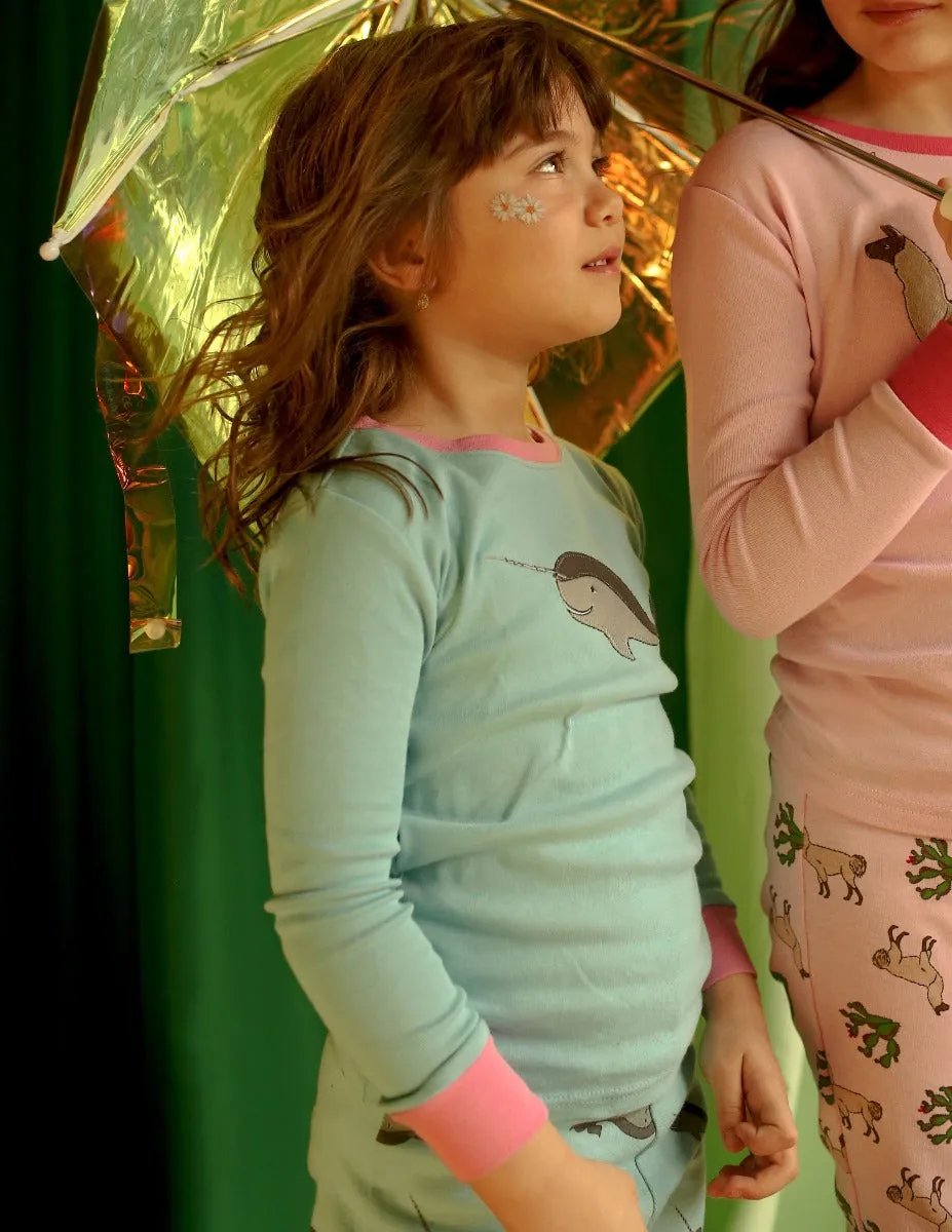Matching Girl & Doll Zoo Animals Pajamas