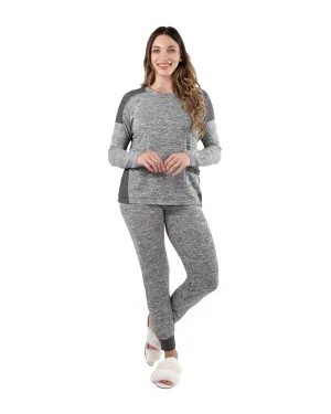 Me Moi Plush Colorblock Pajamas