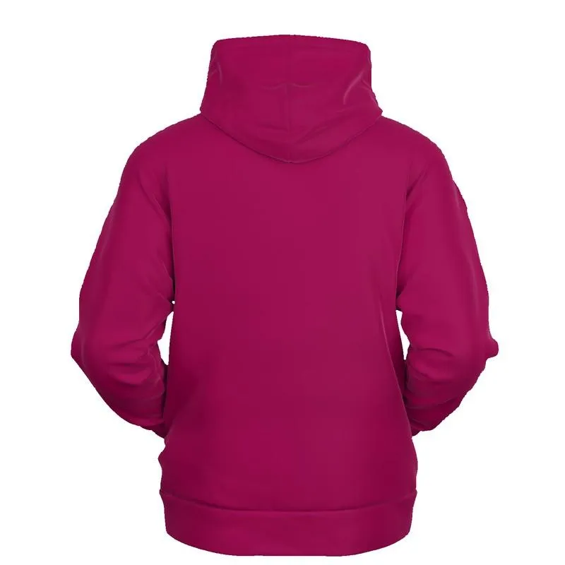 Medium Pink Hoodie | Unisex | with PLUS sizes | C0M100Y25K45
