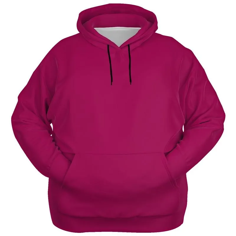 Medium Pink Hoodie | Unisex | with PLUS sizes | C0M100Y25K45