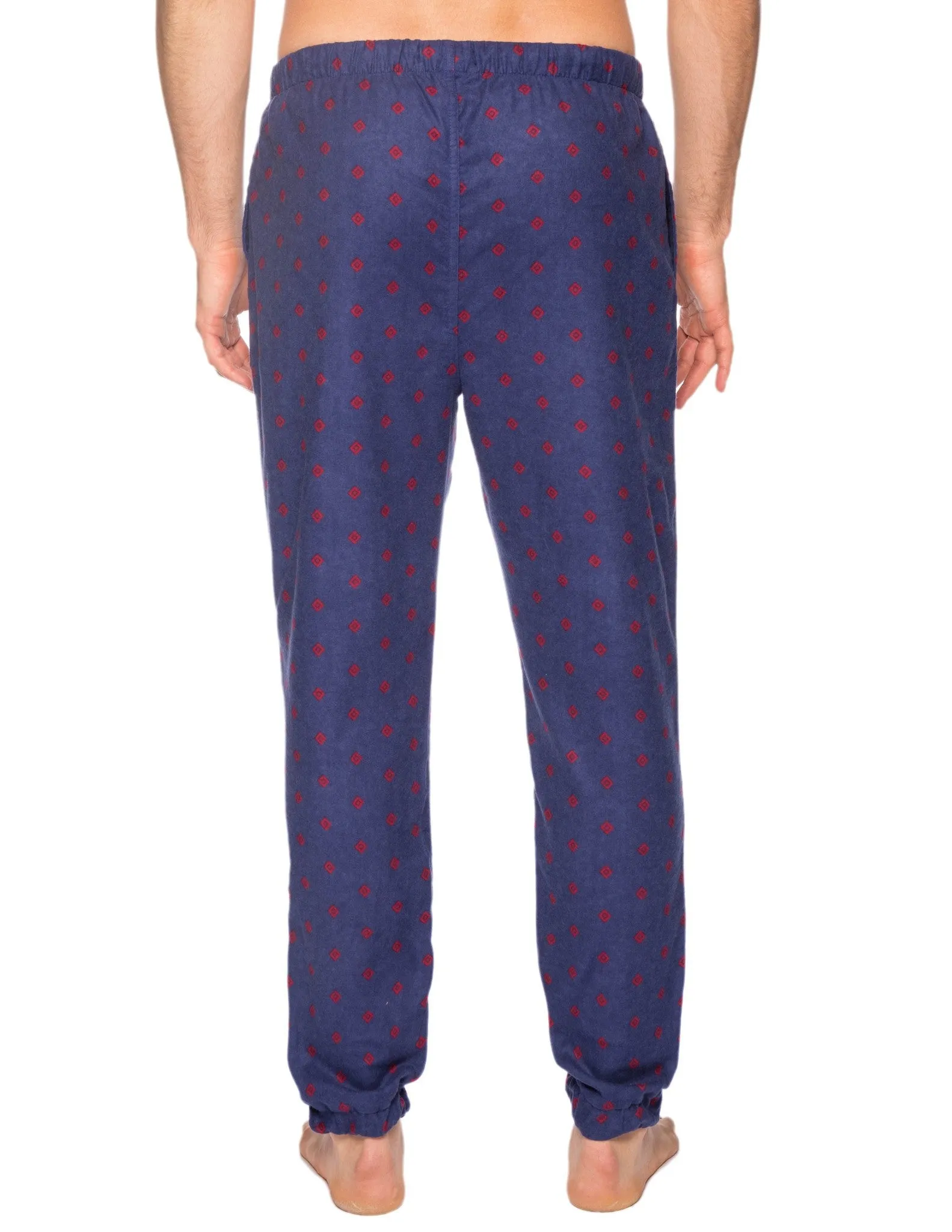 Men's 100% Cotton Flannel Jogger Lounge Pant