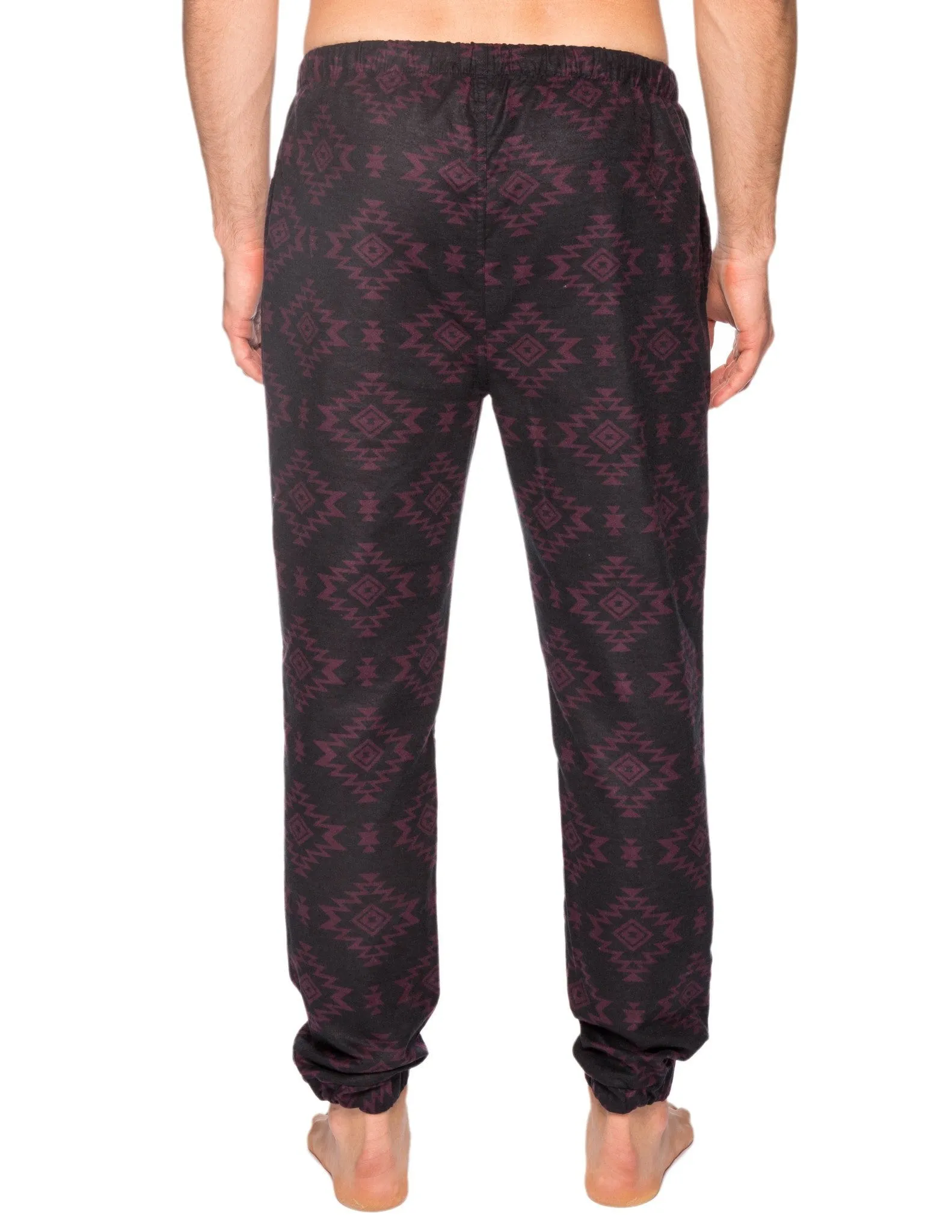 Men's 100% Cotton Flannel Jogger Lounge Pant