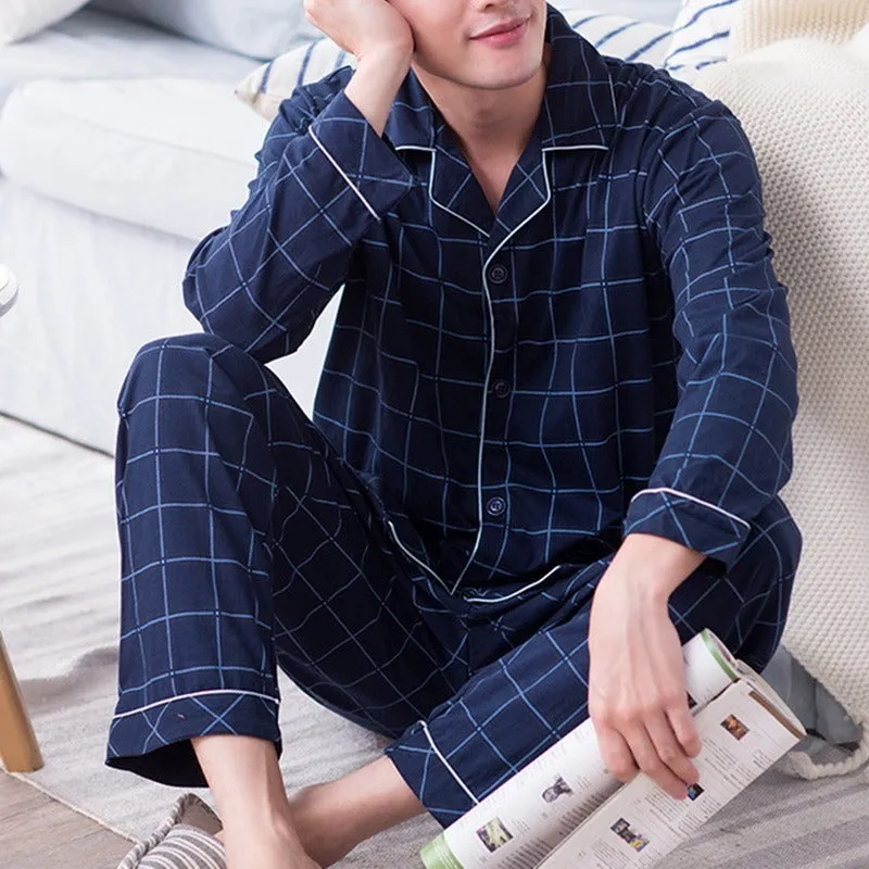 Men's All-Cotton Pajamas, Perfect Blend of Comfort & Elegance, lioness-love