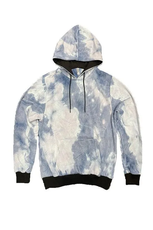 Mens Cotton Tye Dye Hoodies 5 Colors