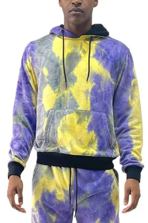 Mens Cotton Tye Dye Hoodies 5 Colors