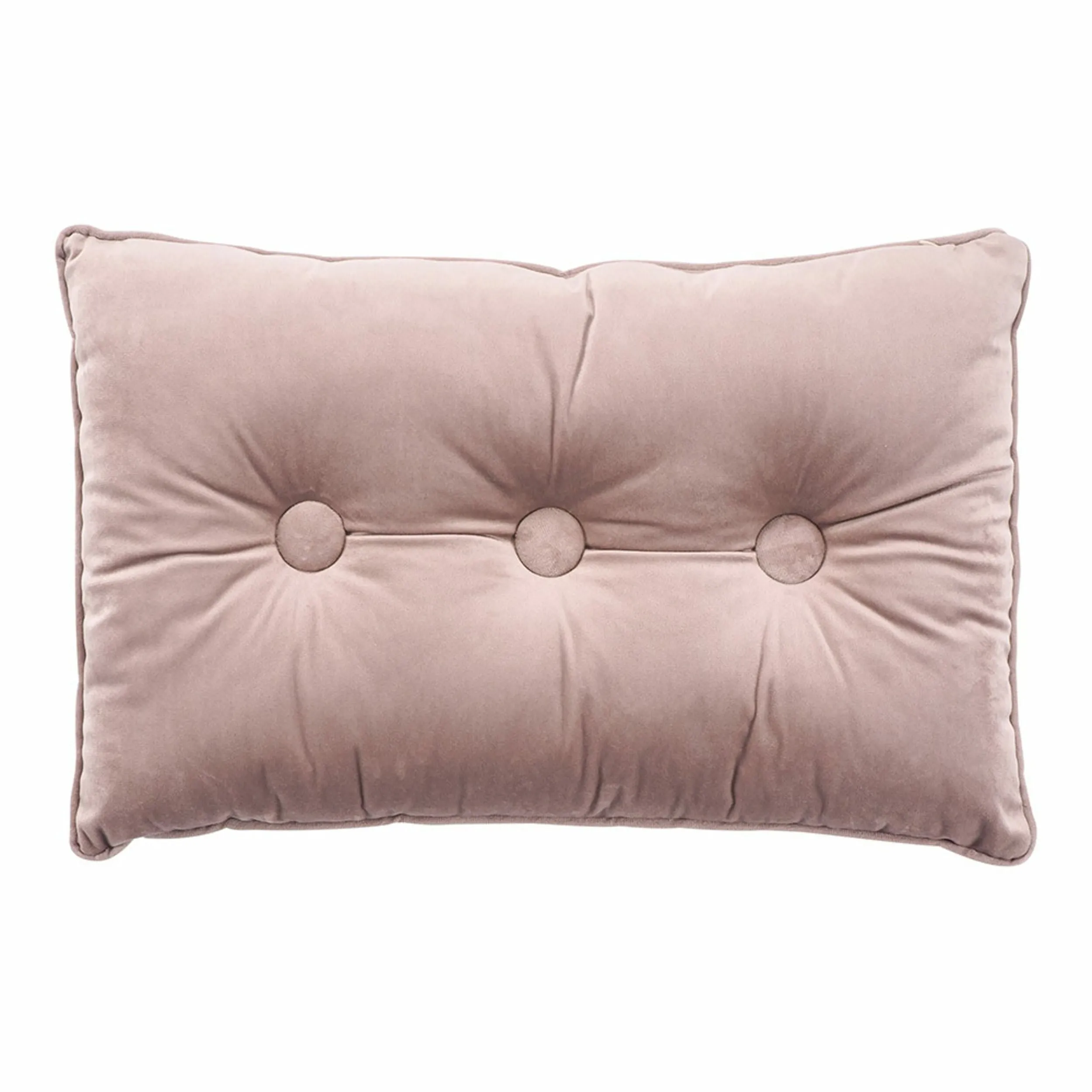 Midnight Max Rose Decorative Button Cushion 40x60cm