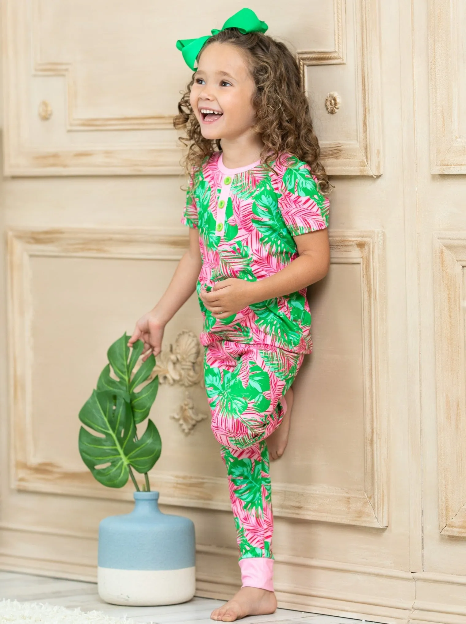 Mommy and Me Bahama Breeze Pajama Set