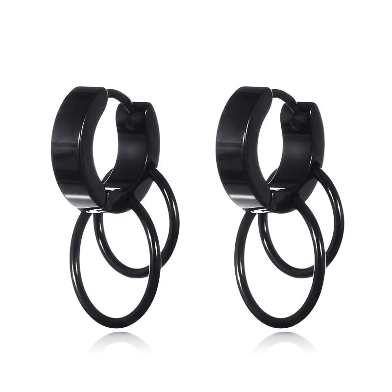 Multiple Styles Stainless/Titanium Steel Earrings