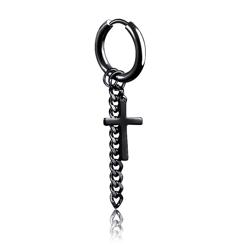 Multiple Styles Stainless/Titanium Steel Earrings