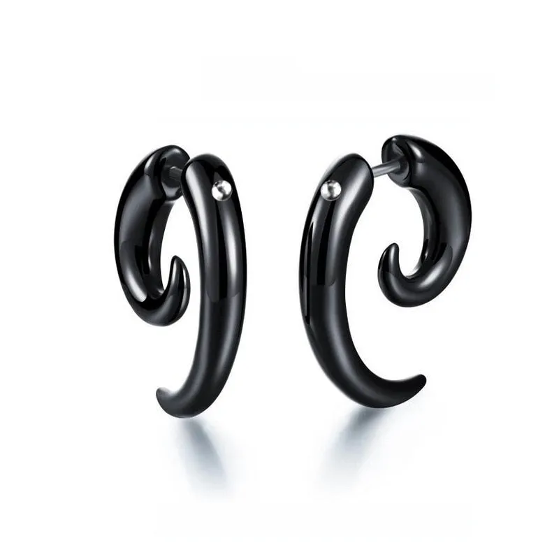 Multiple Styles Stainless/Titanium Steel Earrings