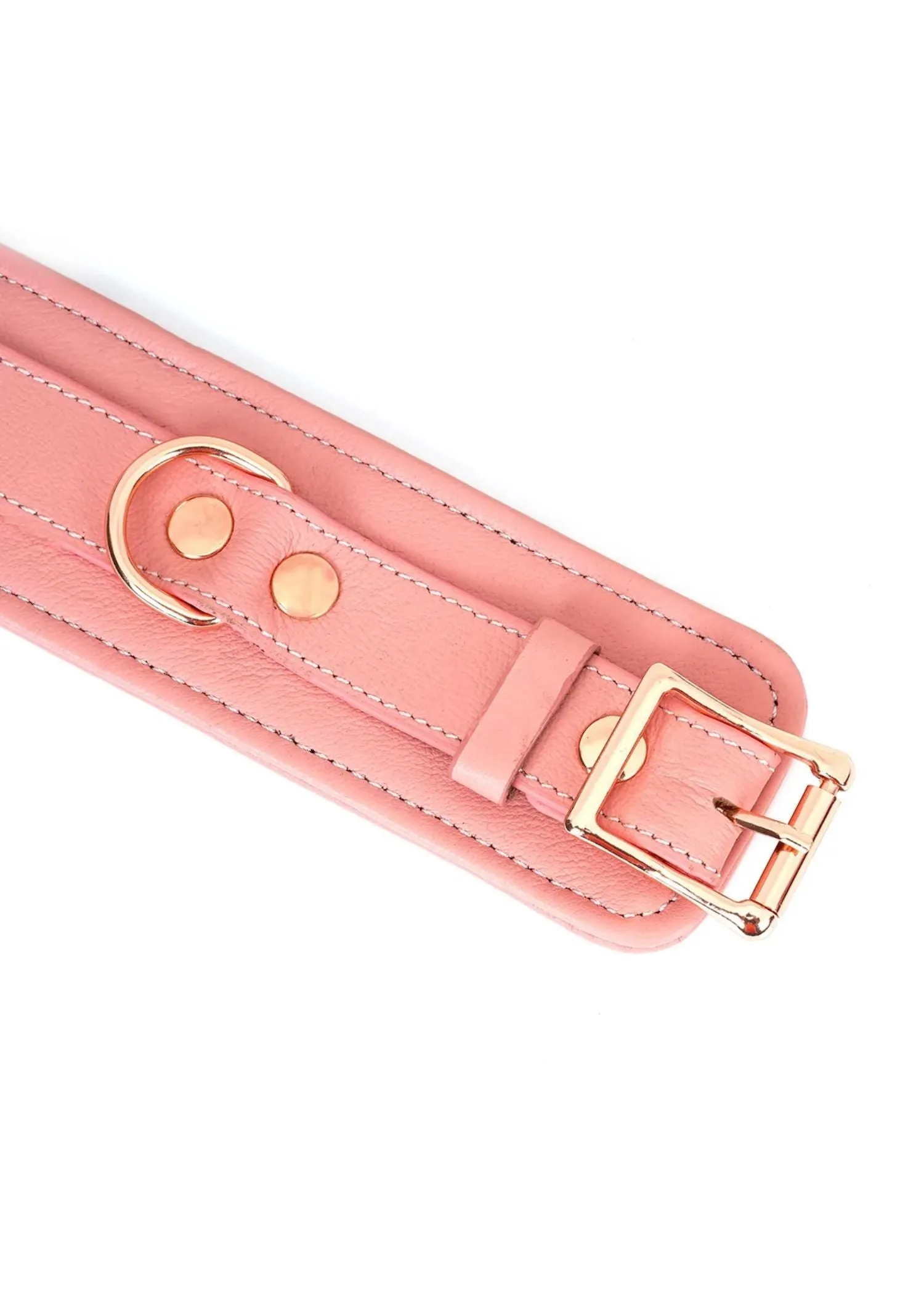 Pink Dream Leather Cuffs