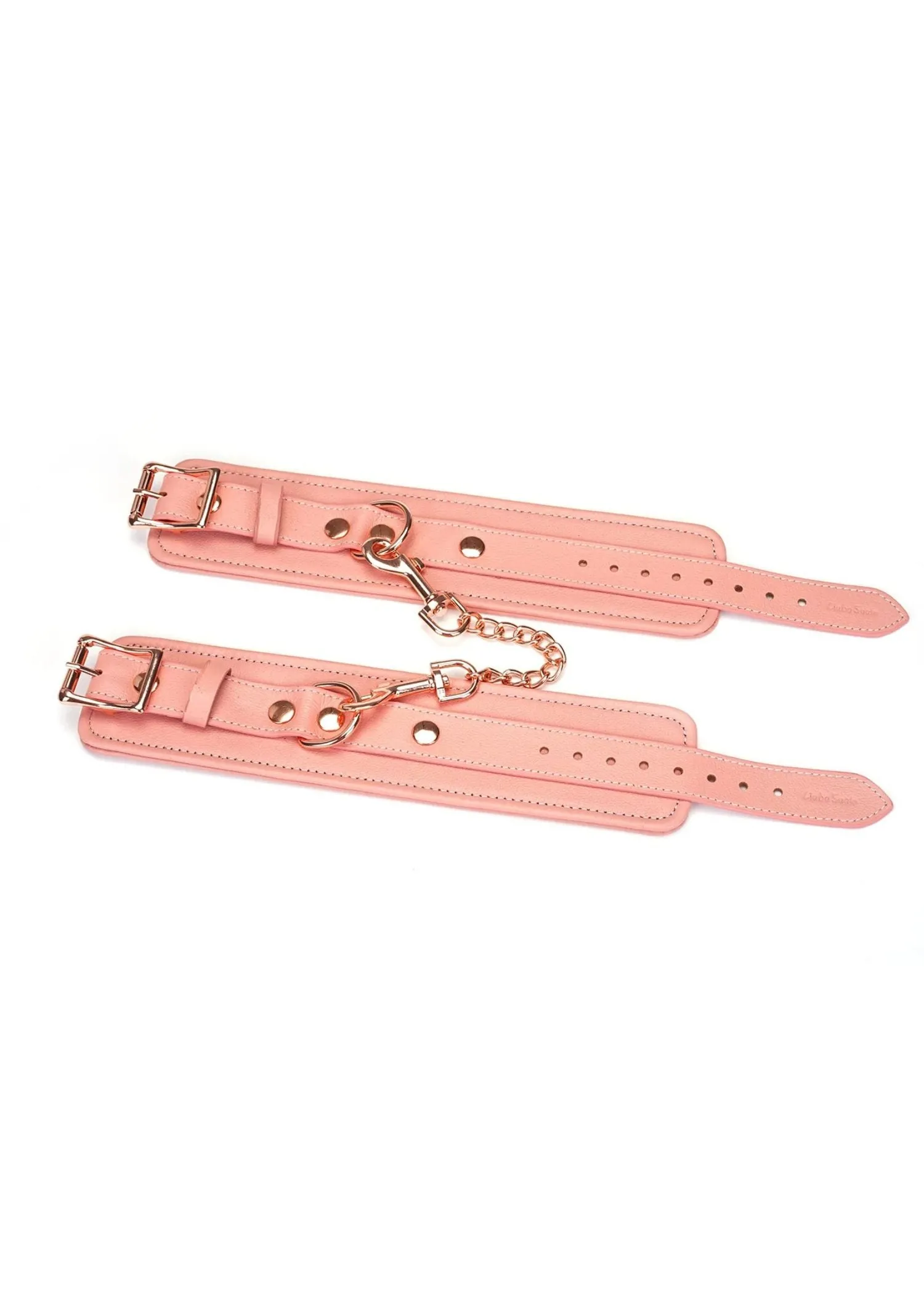 Pink Dream Leather Cuffs