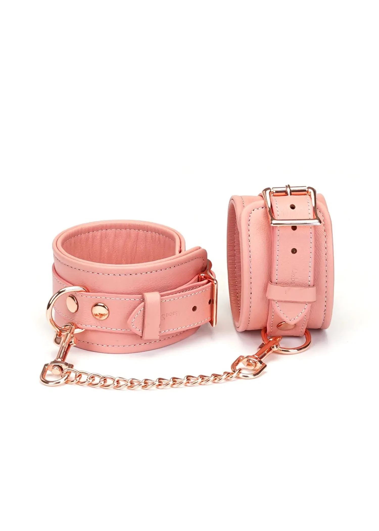 Pink Dream Leather Cuffs