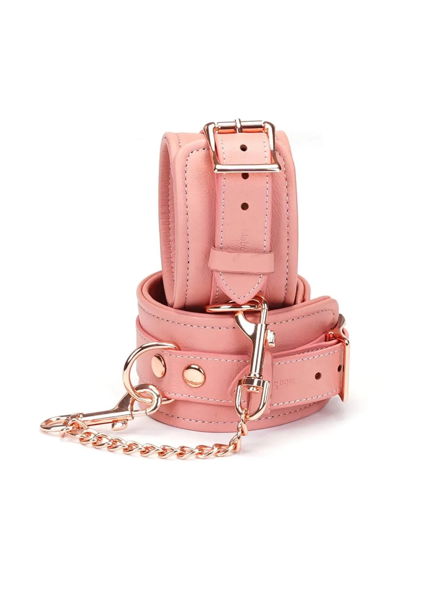 Pink Dream Leather Cuffs