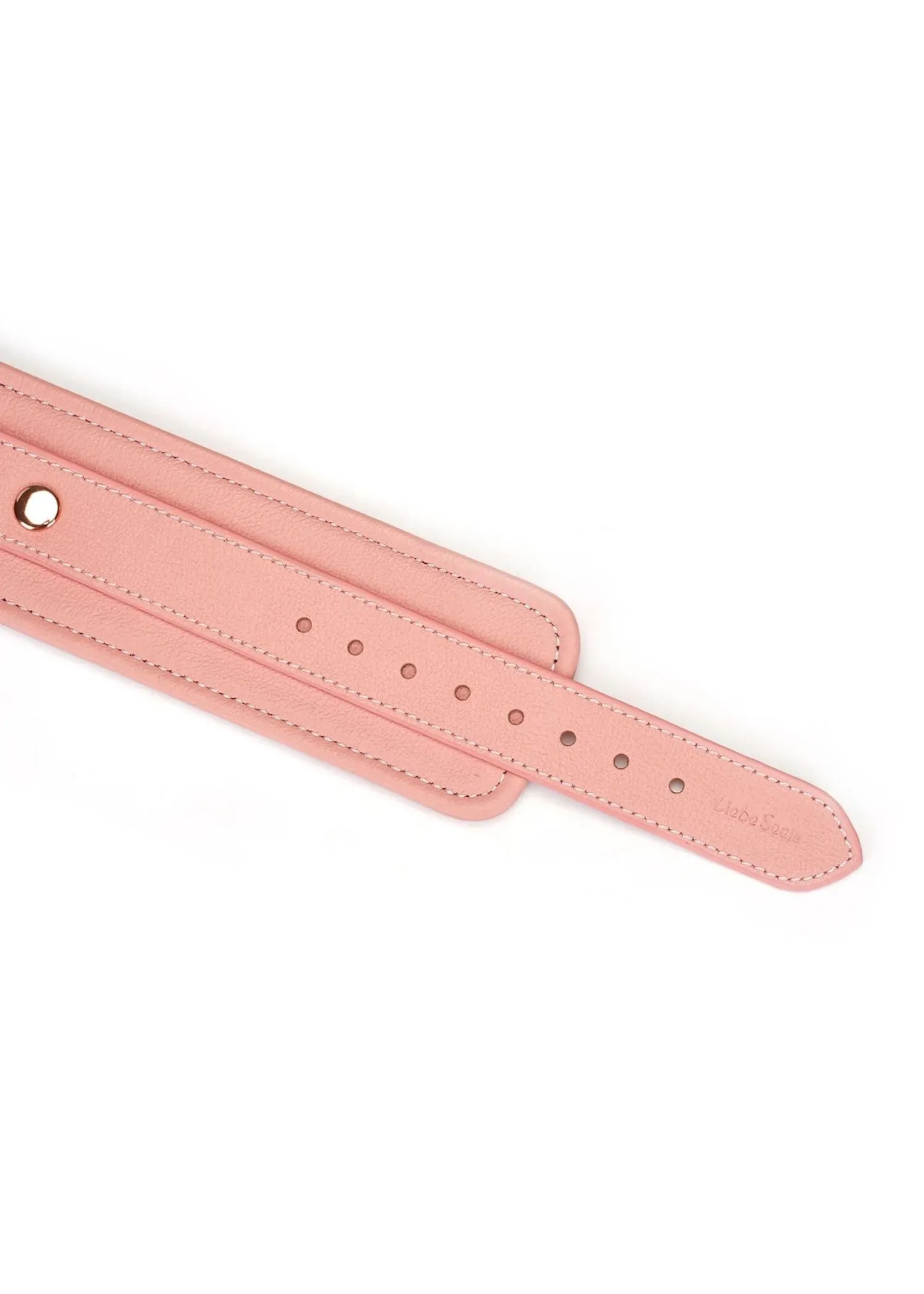 Pink Dream Leather Cuffs