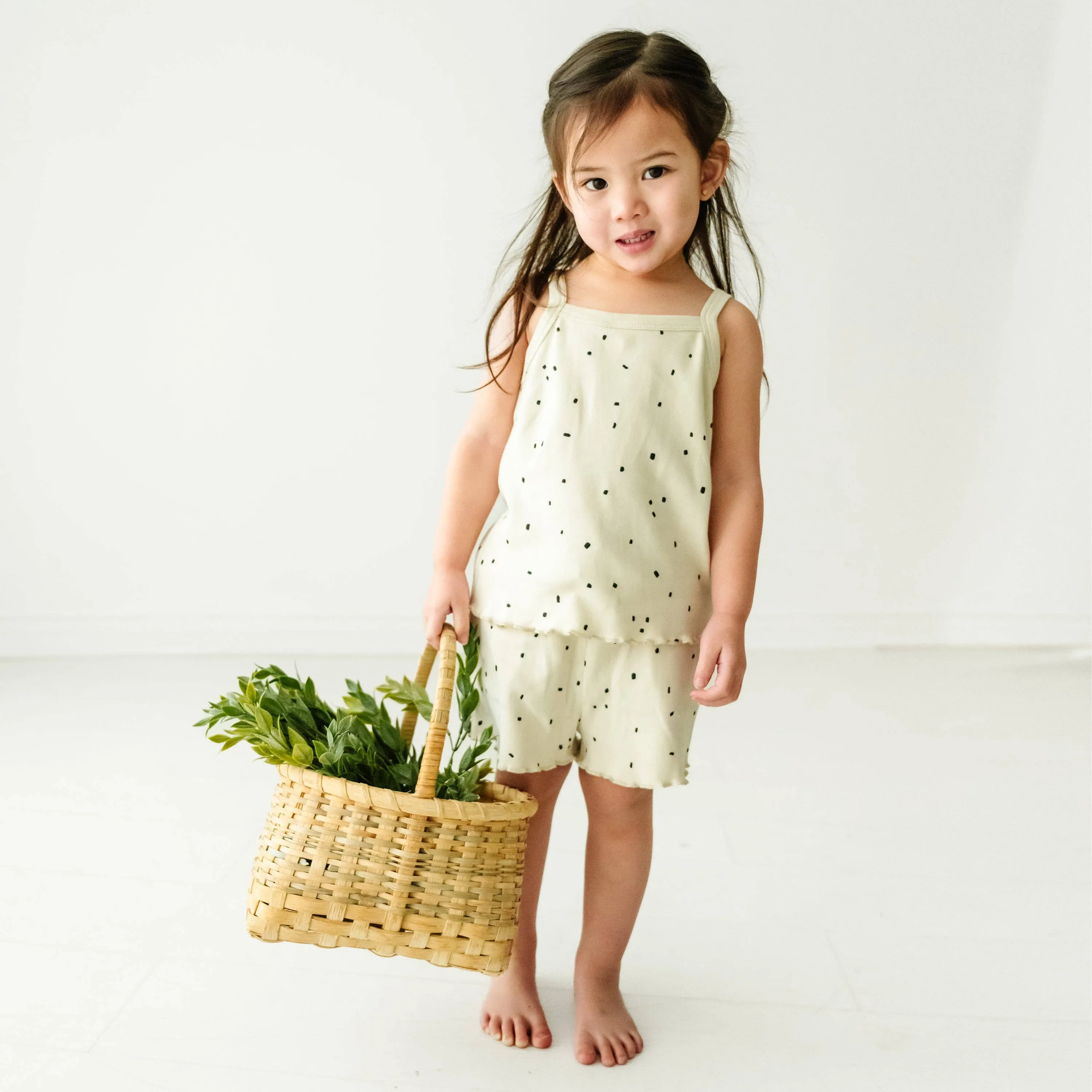 Pixie Dots Organic Top   Shorts Set